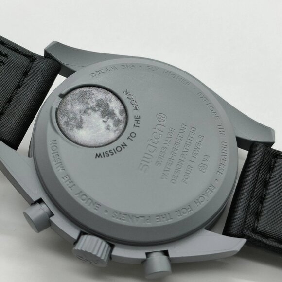 Omega x Swatch Watch SO33M100 40mm Men\'s Black X Grays 300-082325 main image 8
